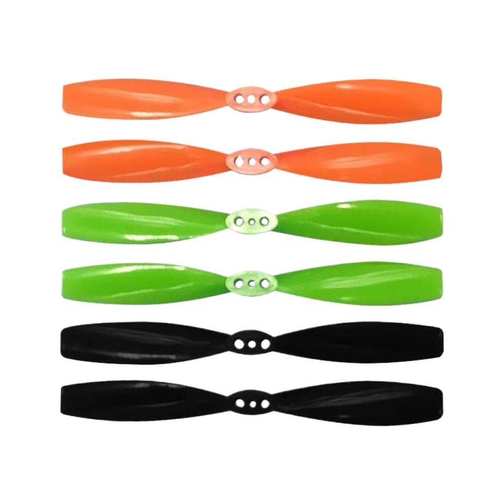 10 Pairs 3020 Propellers CW/CCW for 130 Frame Drones with 1104 Motors(3020 Orange)