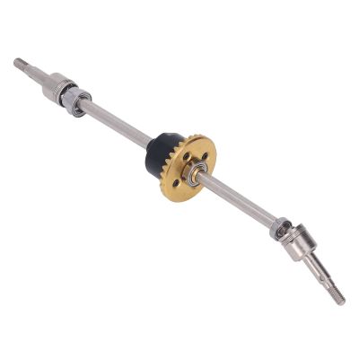 30T Metal Front Axle Differential Gear, RC Car Upgrade Part for MN86K MN86KS MN86 Series 1/12, Steel Copper Front Diff Gear with Balanced Ride and Oil - Sealed Design