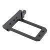 1/10 RC Servo Mount for Phoenix F10 VP, Low Center Aluminum Alloy 4 Link Adapter Bracket with Screws for Improved Steering Stability and Durability (Black) view 2