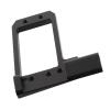 1/10 RC Servo Mount for Phoenix F10 VP, Low Center Aluminum Alloy 4 Link Adapter Bracket with Screws for Improved Steering Stability and Durability (Black) view 3