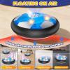 2Pcs LED Hover Soccer Ball Indoor Toys for 3-12 Year Old Boys Girls Christmas Birthday Gifts for 3 4 5 6 7 8 9 10 Years Old Kids Air Floating Soccer Toy Toddler Games Foam Bumper view 2