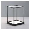 Tall Acrylic Display Case for Figures, Alloy Frame Storage Box for Building Blocks, Removable and Stackable Clear Cube Boxes(25x25x35cm/10x10x14in) view 1
