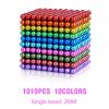 -Balls Building Slime Desk Toys for Stress Relief for Adult,-Balls Fidget Toys Office Putty Beads ([1010PCs]+10Colors) view 3