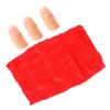 Fake Finger Magician Scarf Xmas 3 Sets Trick Prop for Stage Performance view 1