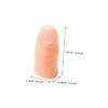 Fake Finger Magician Scarf Xmas 3 Sets Trick Prop for Stage Performance view 2