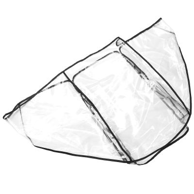 Abaodam Double Stroller Rain Cover Shield for Babies, Windproof Waterproof Protective Rain Shield, Peva Material, Universal Fit for Travel and Outdoor Use