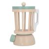 Nurnesy Wooden Blender Play Set, Toy Juicer Kitchen Appliance Pretend Cutting Fruits Wooden Blender Toy for Kindergarten and Home view 3