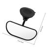 CVUTOVO Backseat Mirror 360 Rear View Mirror with Suction Cup for Rear Facing Wide Angle for Travel Safety view 2