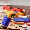 Building Block Toy Gun with Shell Ejection, Simulation Design Pistol with Trigger Action, Block Guns That Shoot view 3