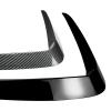 2PCS Front Bumper Splitter, Compatible with X3 X4 G01 G02 M Sport LCI 2022 2023 Canard Carbon Fog Lamp Light Print ABS Side Skirt(Carbon Look) view 3