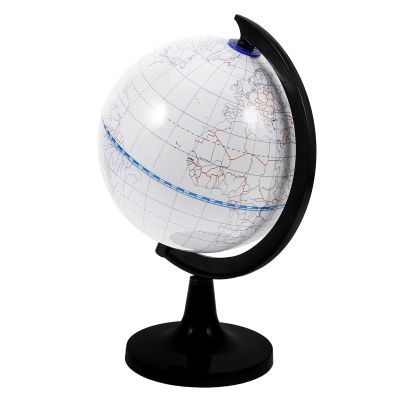 Abaodam DIY Blank Globe Coloring Model for 14.2cm Erasable Geographic Globe Craft for Geography Learning and Creative Painting