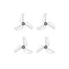 1611 3- CW CCW Propellers 1.5mm Shaft For 0802-1102 Brushless Motors Compatible With Pavo Femto Brushless BWhoop Quadcopter(Light Grey) view 1