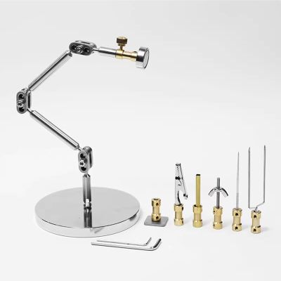 Stop Motion Animation Stand Kit, Stainless Steel Armature Rigging System, 32cm Extendable Arm, with 7 Connectors, for Claymation, DIY Animation & Product Photography