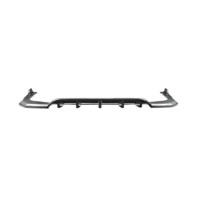 1 Set Add-On Rear Diffuser Extension Compatible With KIA Stinger 2018 2019 2020 2021 ABS Kit Spoiler Posterior Lip(Carbon Fiber Look)