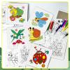 Cinrobiye 24 Pack Insect Coloring Jigsaw Craft Kit for Kids, DIY Bug Activity Set Bulk with 12 Designs, Butterfly Bee Ladybug Puzzle, Spring Party Favors, Classroom Art Projects view 3