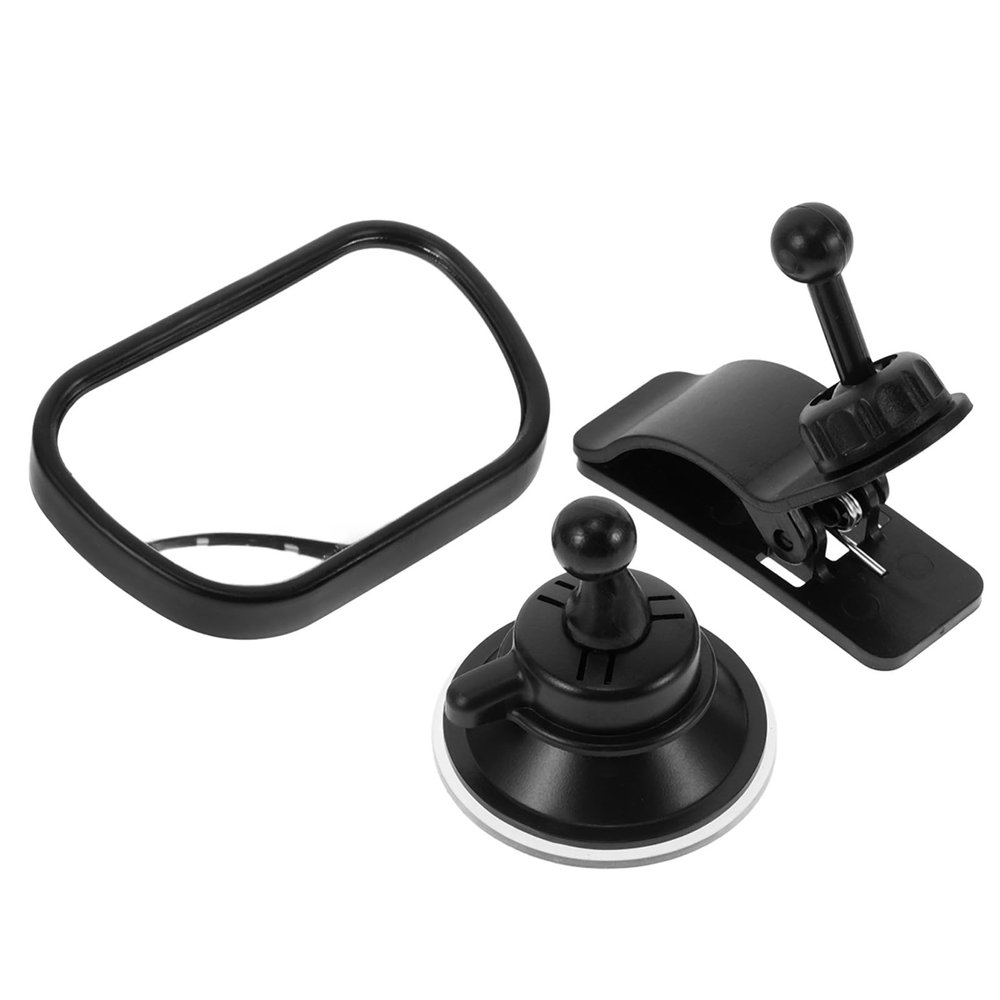 ARTSEWPLY Car Rear Facing Mirror Backseat Viewing Mirror with Clamp for Safety Adjustable Wide Angle for Car Seat Monitoring