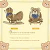 Bear Animal Rocker for Infants, Cozy Plush Rocking Horse with Safety Seat for Toddler's First Ride view 3