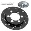 4pcs RC Brake Caliper, Aluminum Brake Disc for 1.9 Inch Wheel, Simulated Wheel Brake Rotor with Realistic Look, Compatible with 1/10 RC Crawler Car for Axial SCX10 (Black) view 3