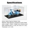 15cm High Cubic Display Box, Easy-to-Assemble Easy-to-Clean Acrylic Storage Case, Detachable and Stackable Boxes for Collectibles(35x50cm/13.8x19.7in) view 2