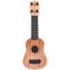 Alasum Gitarre KinderChildren Ukulele Toy Guitar Kids Musical Instruments for Toddlers with Ukelele Mini Guitar for Kids Beginners with Simulation Sound Quality for Music Learning(Light Brown) view 1