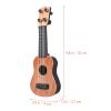 Alasum Gitarre KinderChildren Ukulele Toy Guitar Kids Musical Instruments for Toddlers with Ukelele Mini Guitar for Kids Beginners with Simulation Sound Quality for Music Learning(Light Brown) view 2