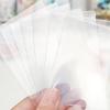 Kisangel 100pcs Card Protector Sleeves for Trading Cards 58x89mm Photo Covers Plastic Storage Sleeves for Collectible Game view 4