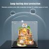 15cm High Cubic Display Box, Easy-to-Assemble Easy-to-Clean Acrylic Storage Case, Detachable and Stackable Boxes for Collectibles(40x40cm/15.7x15.7in) view 3