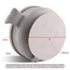 Dommy Baby Suction Bowl Silicone Suction Bowl with Spoon and Fork Baby Bowl with Suction BPA-FREE view 3