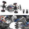 MIGHTY SCAPERS Metal Center Main Drive Shaft with Mount Compatible with 4WD 4x4 Short Course 1/10 Scale RC Car(Black) view 2