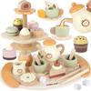 Tea Sets for 3-5 Girl Birthday Gift 3 Year Old Cupcake Toy view 1