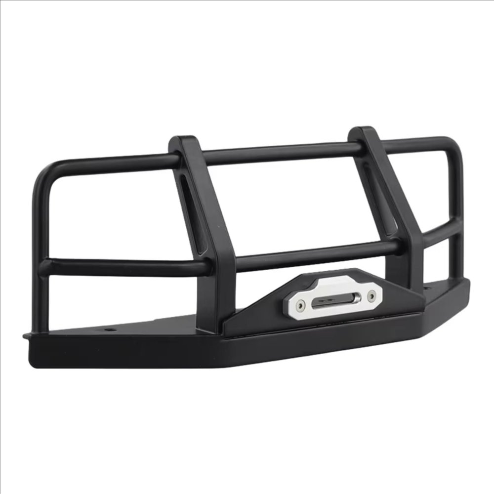Compatible with Axial for SCX10 90046 90047 D90 D110 1/10 RC Crawler Car Upgrade Parts Accessories Metal Front Bumper RC Car Accessories