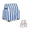 AIickwang Kids Water Table Cover For Step2 Rain Showers & Flow Kids Water Table,Outdoor Heavy 600D Dustproof Waterproof Dustproof Anti-UV Toddler Activity Table Cove,Blue view 1