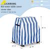 AIickwang Kids Water Table Cover For Step2 Rain Showers & Flow Kids Water Table,Outdoor Heavy 600D Dustproof Waterproof Dustproof Anti-UV Toddler Activity Table Cove,Blue view 2