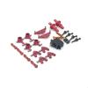 For Wltoys P929 P939 K969 K979 K989 K999 1/28 Steering Cup For Swing Arm Shock Absorber Plate Set RC Car Metal Upgraded Parts Rc Models Accessories(Blue) view 3