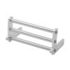 RC Car Accessories Compatible with Axial for SCX10 for TRX4 FJ40 for Dodge 1/10 Remote Control Tracked Accessories Parts Front Bumper(Silver) view 1