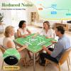 Shipped Rolled Mahjong Mat with Rules Without Creases, 3mm, 32.5" x 32.5" view 4