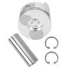 Engine Piston Kit, Air Cooled 186FA, Alloy Replacement Assembly, 86mm Diameter, 78mm Height - Durable Material, Complete with Circlip and Pin, For Engine Repair and Maintenance view 4