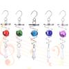 5 Pcs Wind Spinners Stainless Steel Wind Spinner Tail Gazing Ball Spiral Tail Spinners with Hanging Swivel Hook to Stress Relief for Indoor Outdoor Decoration or view 1
