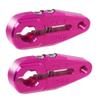 Aluminum Clamping 25T Servo Horn 20mm 24mm Compatible with Protek Savox Futaba Servos 1/10 Buggy Raider 2WD(20mm 2Pcs Pink) view 1
