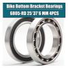 6805-RD Bearing (4 Pcs) 25 * 37 * 6 Mm 6805RD Dedicated Bike Bottom Bracket Bearings 6805 RD (HT2 / BB51) MR25376 SC6805N RS view 2