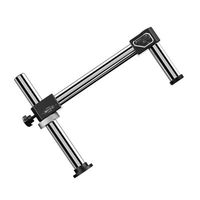 360 Degree Rotating Microscope Bracket Double Arm Boom Stand for Stereo Microscope Space Saving Suspension Design Microscope Arm Stand Microscope Arm Mount