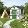 GOWE Outdoor Kids Cottage,Wooden Playhouse view 1