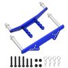1 10 2WD Stampede VXL RC Car Upgrade Parts Metal Front Rear Body Mounts with Posts Compatible with Various 110 Scale Models(Blue) view 1