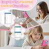 MOMILLA Toys Kids Smart Phone for Girls, Dual Camera with Stickers & Frames, 3.97" Touchscreen, 200+ Educational Games, Toddler Phone with Parental Control for Ages 3-8, Birthday Gifts for Kids view 3