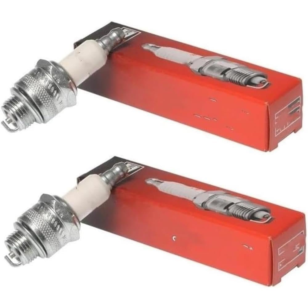 Engine Spark Plug 2 Pack lacement for Champion 856 856-2 Spark Plug Measures approximately 2.25 X 0.75 X 0.75 inches
