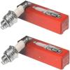 Engine Spark Plug 2 Pack lacement for Champion 856 856-2 Spark Plug Measures approximately 2.25 X 0.75 X 0.75 inches view 2