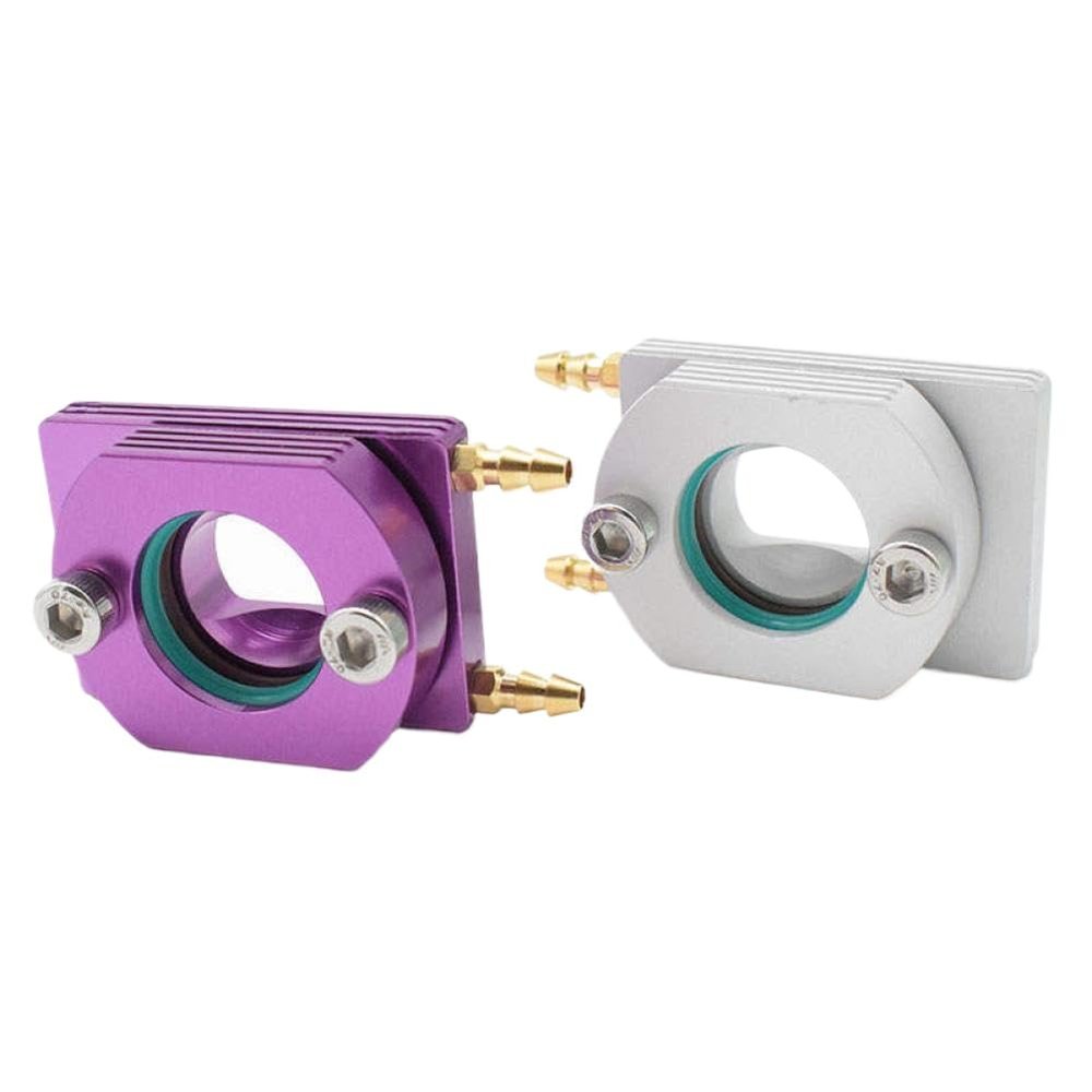 Aluminum Water Cooling Flange 7/8 Inch 22 Mm for 26 CC to 29 CC RCMK Type Engine Exhaust Cooling Head(Purple)