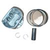 ZenithRide Piston with Rings and Circlip Set Compatible with MA190 4 Stroke Vertical Shaft Air Cool Engine view 4