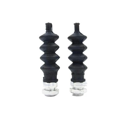 RC Boat Waterproof Rubber Bellows Radio Box Seals with Base for Servo Push Rod Seal to Rudder Parts(Rubber Seal)