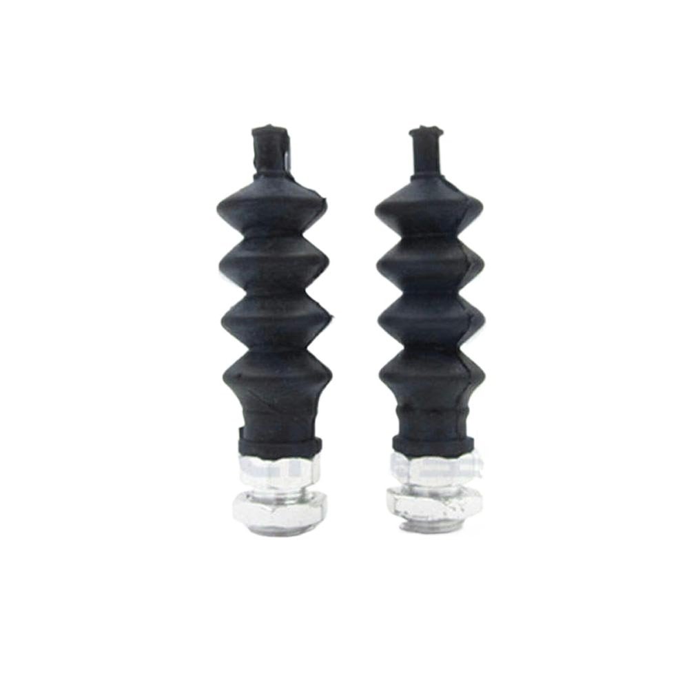 RC Boat Waterproof Rubber Bellows Radio Box Seals with Base for Servo Push Rod Seal to Rudder Parts(Rubber Seal)